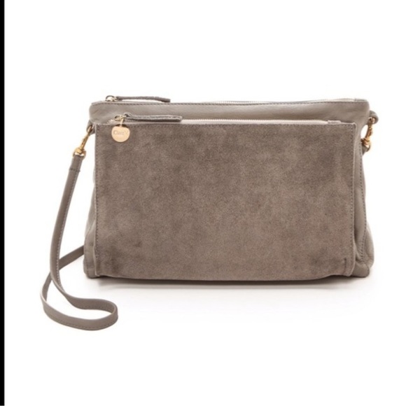 Clare V Handbags - Clare V - Gosee suede gray bag